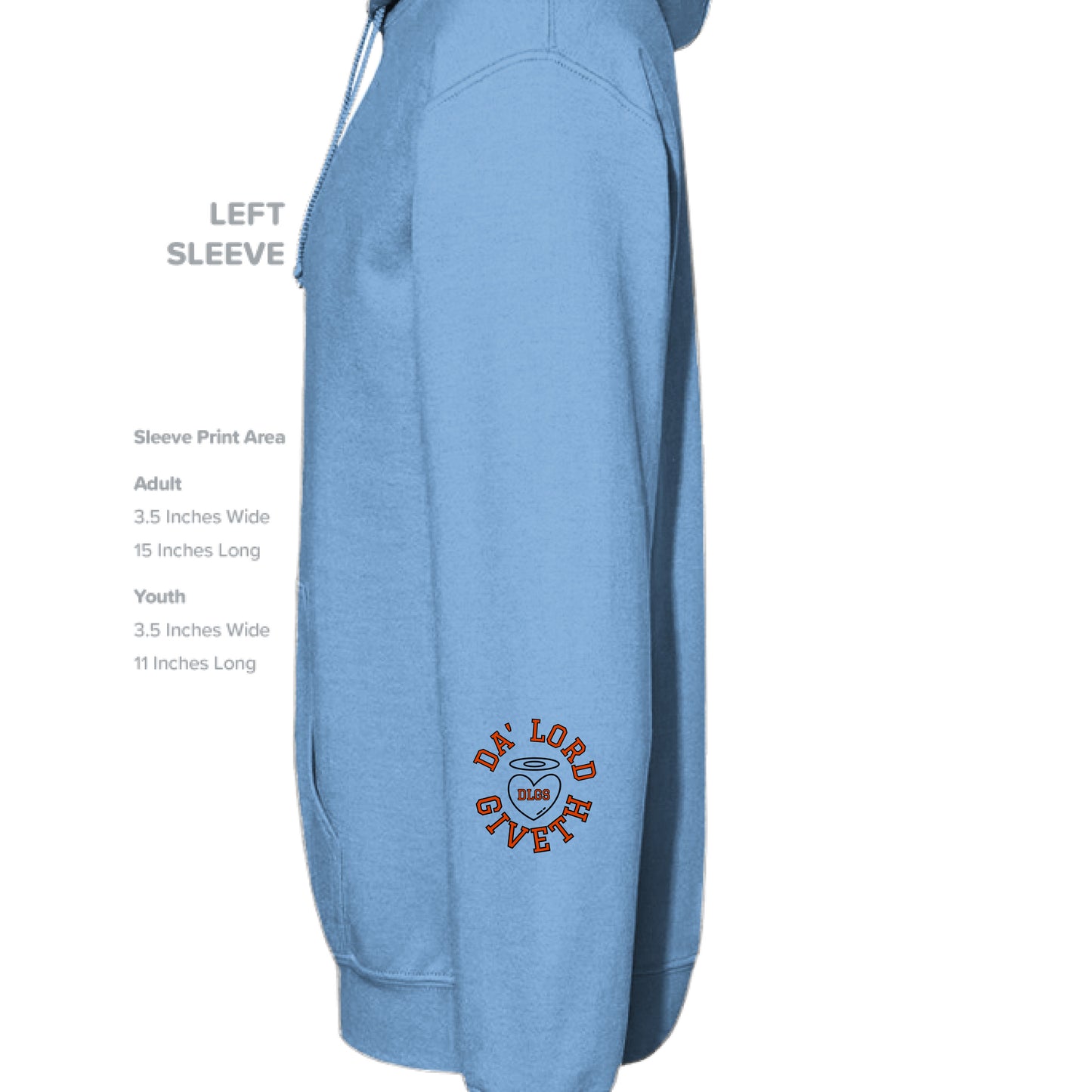 CAROLINA BLUE - SLEEVE_LEFT