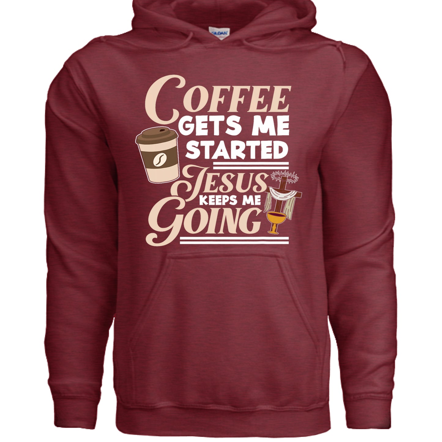 ANTIQUE CHERRY RED - FRONT