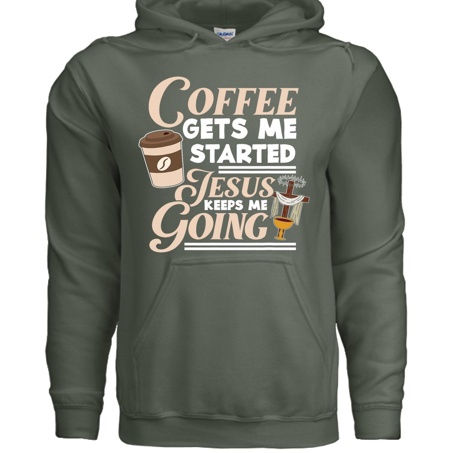 MILITARY GREEN - FRONT