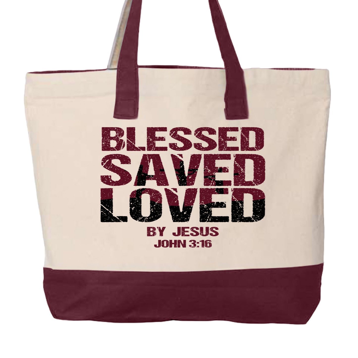 Natural/ Maroon - BACK